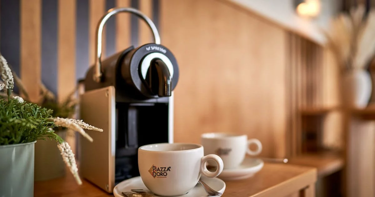 Kaffeemaschine Superior Doppelzimmer - Parkhotel Nümbrecht