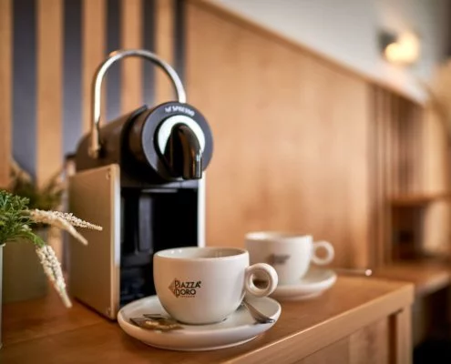 Kaffeemaschine Superior Doppelzimmer - Parkhotel Nümbrecht